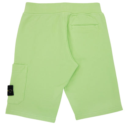 Stone Island Junior S/s Shorts Pistachio V0051