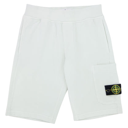 Stone Island Junior S/s Shorts Light Blue