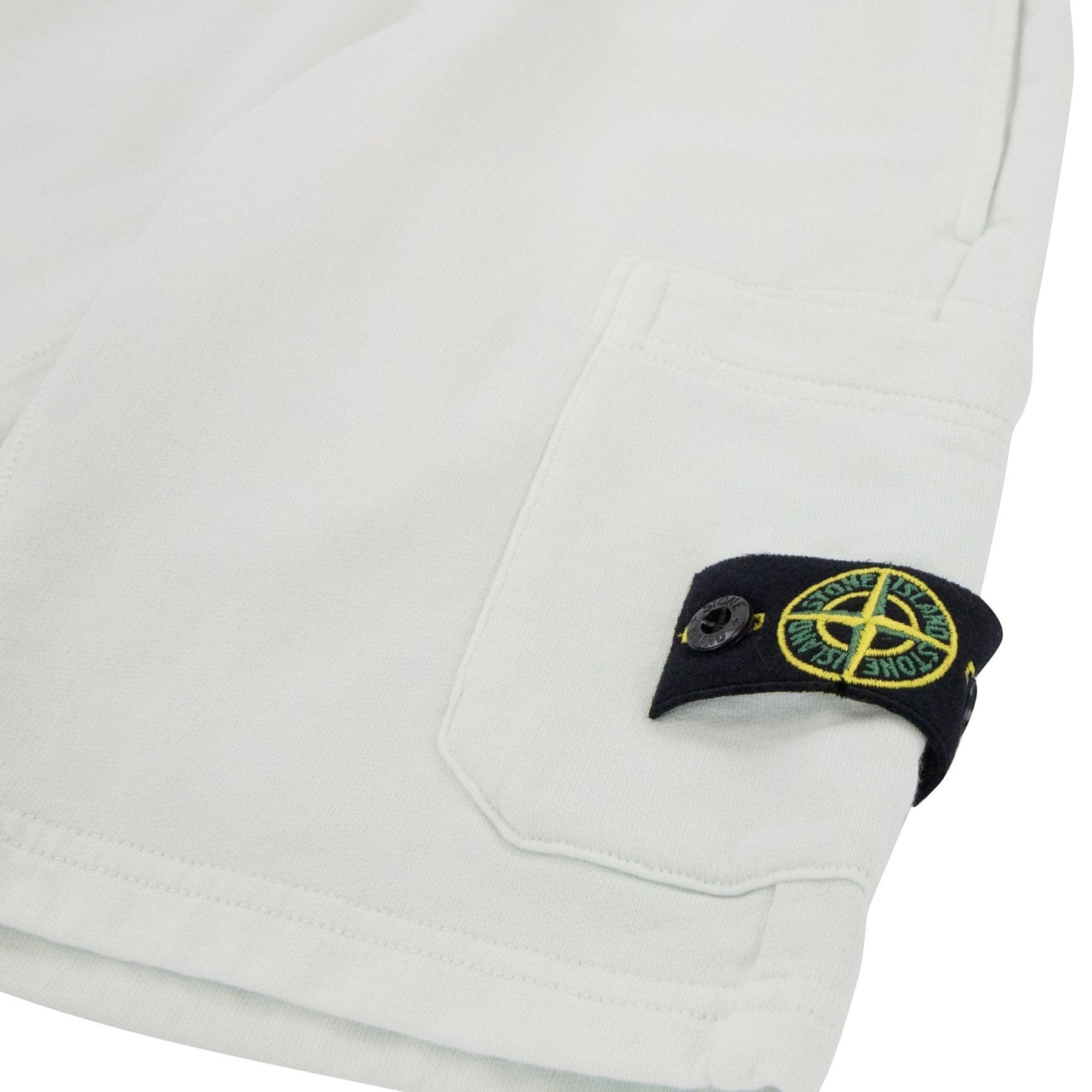 Stone Island Junior S/s Shorts Light Blue