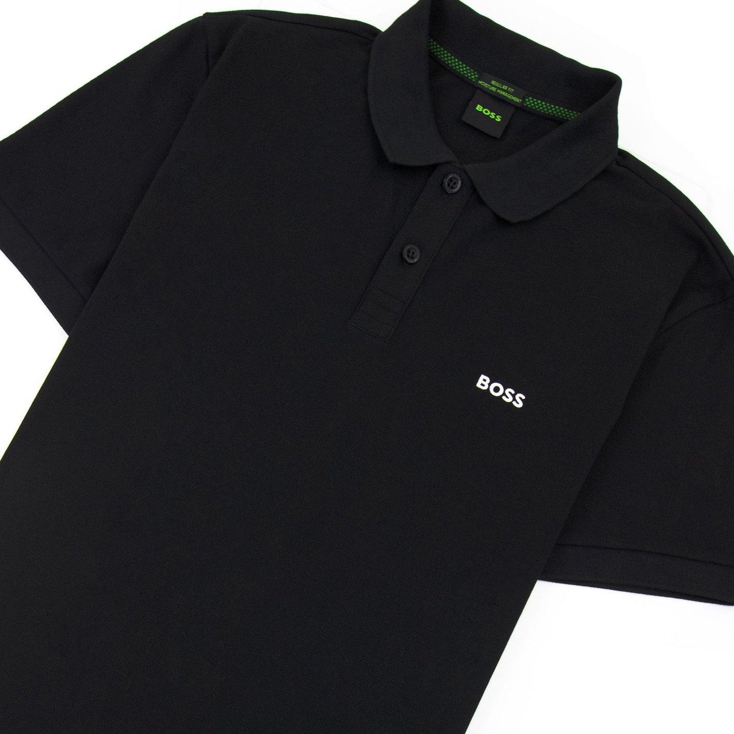Hugo Boss Piro Reg Fit Polo Black 001