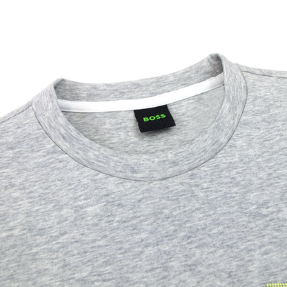 Hugo Boss Salbo Iconic Crew Neck Sweat Light Grey