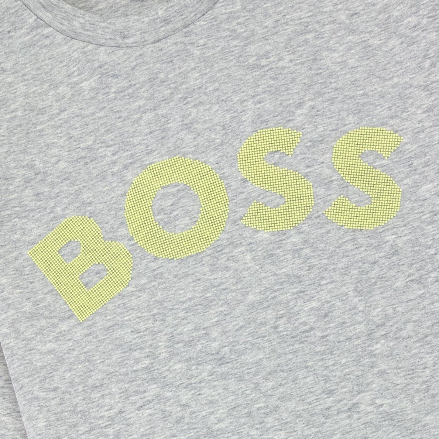 Hugo Boss Salbo Iconic Crew Neck Sweat Light Grey
