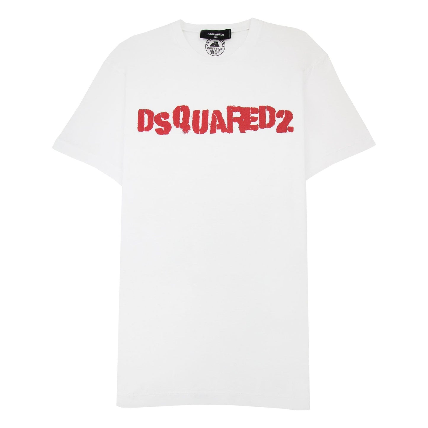 Dsquared2 Logo Print T Shirt White 100
