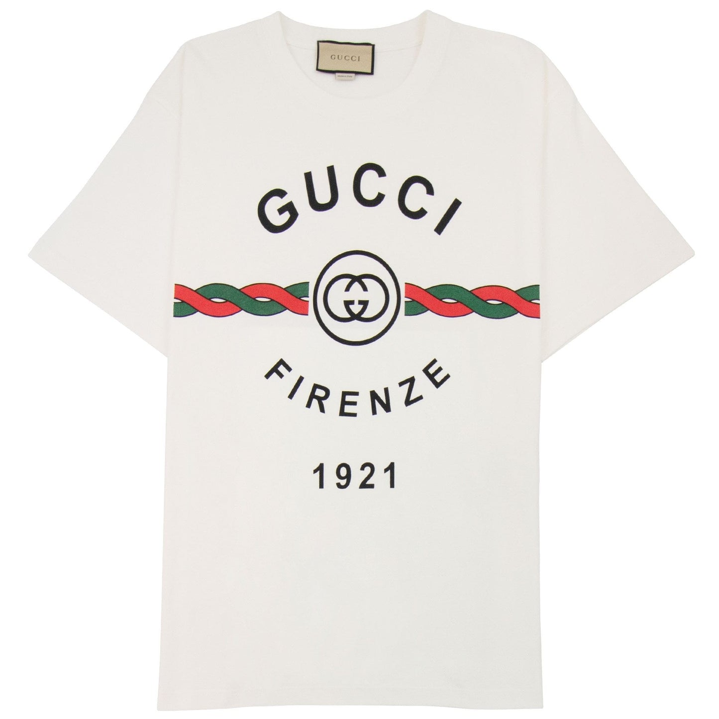Gucci Gucci Firenze 1921 Cotton Jersey White