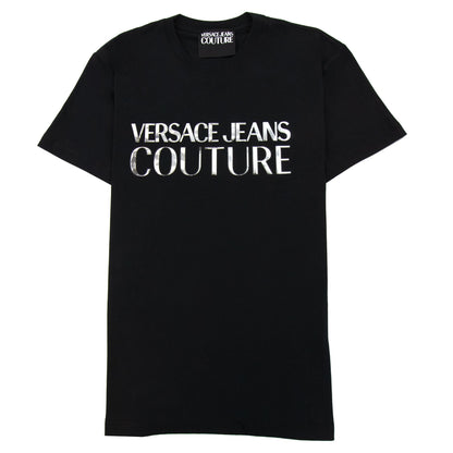 Versace Jeans Couture Logo T Shirt Black/silver