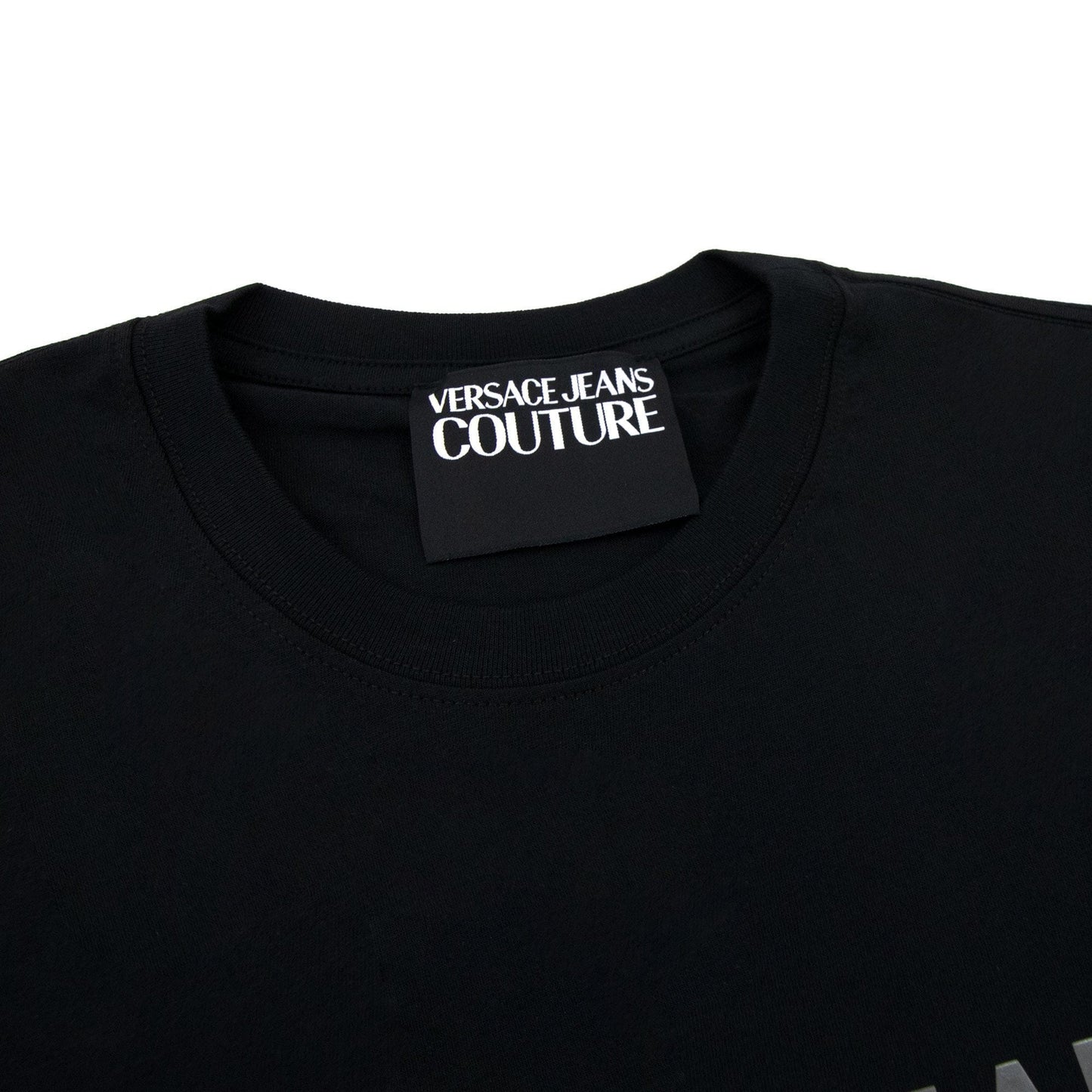 Versace Jeans Couture Logo T Shirt Black/silver
