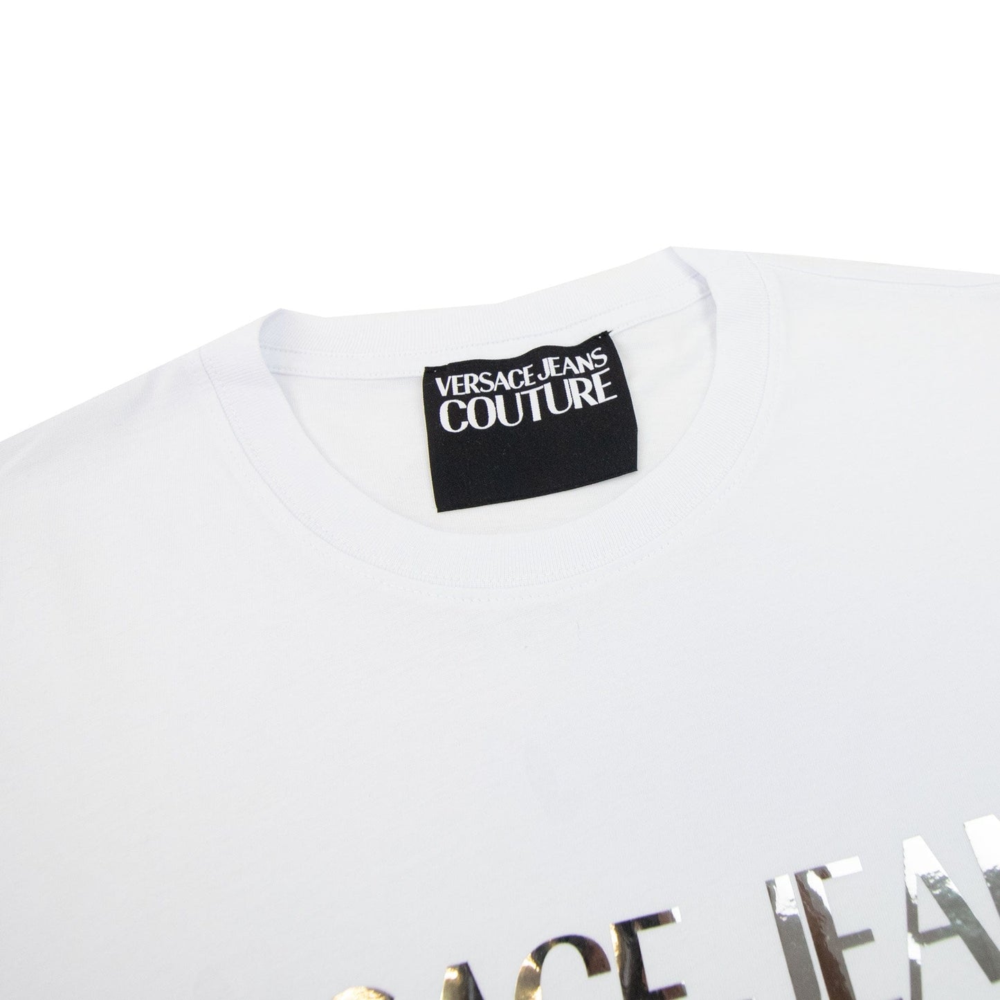 Versace Jeans Couture Logo T Shirt White/silver