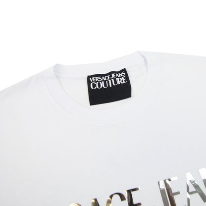 Versace Jeans Couture Logo T Shirt White/silver