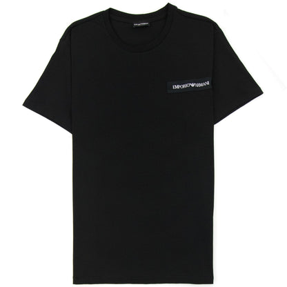 Emporio Armani Emporio Armani Crew Neck Logo T Shirt Black