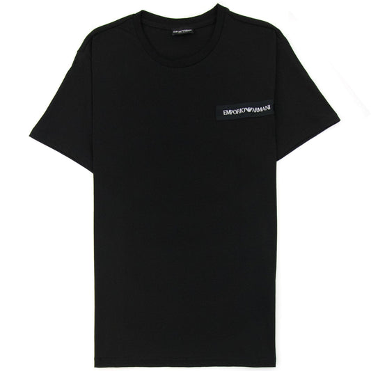 Emporio Armani Emporio Armani Crew Neck Logo T Shirt Black