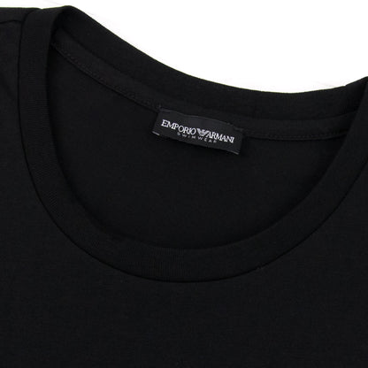 Emporio Armani Emporio Armani Crew Neck Logo T Shirt Black