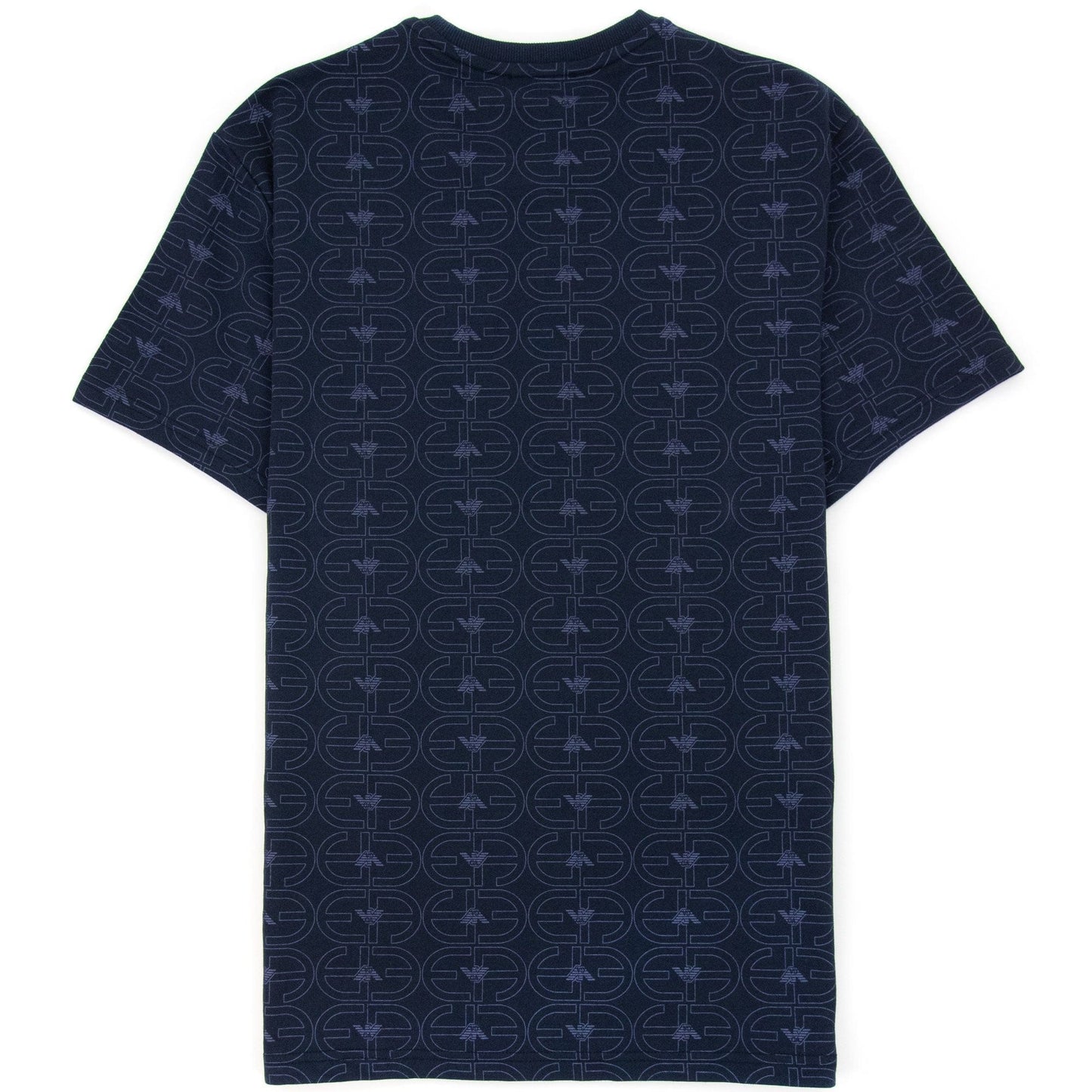 Emporio Armani Logo Loungewear T Shirt Navy
