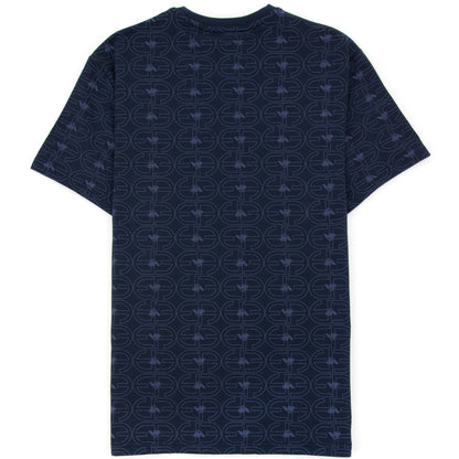 Emporio Armani Logo Loungewear T Shirt Navy