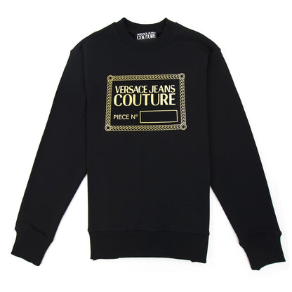 Versace Jeans Couture Box Logo Sweatshirt Black/gold