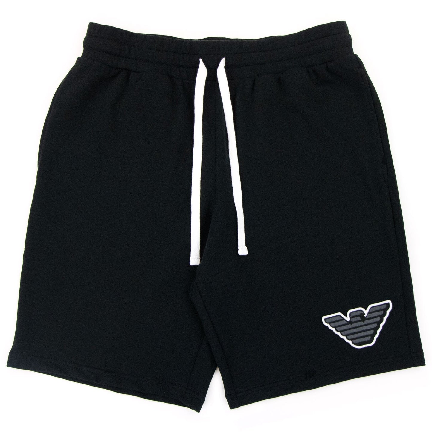 Emporio Armani Eagle Logo Bermuda Shorts Black