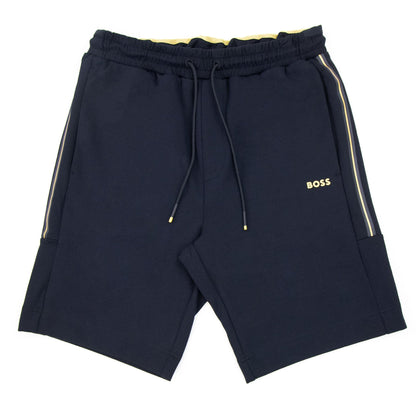 Hugo Boss Headlo 1 Cotton Blend Shorts Dark Navy 402