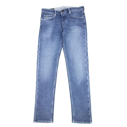 Emporio Armani J75 Medium Wash Slim Fit Jeans Denim Blue 942
