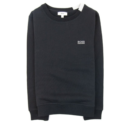 Hugo Boss Kids Sweatshirt Collar Black/grey