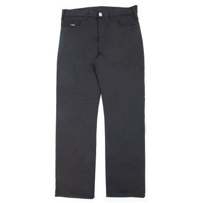 Emporio Armani J21 Regular Fit Stretch Gabardine Jeans Black 999