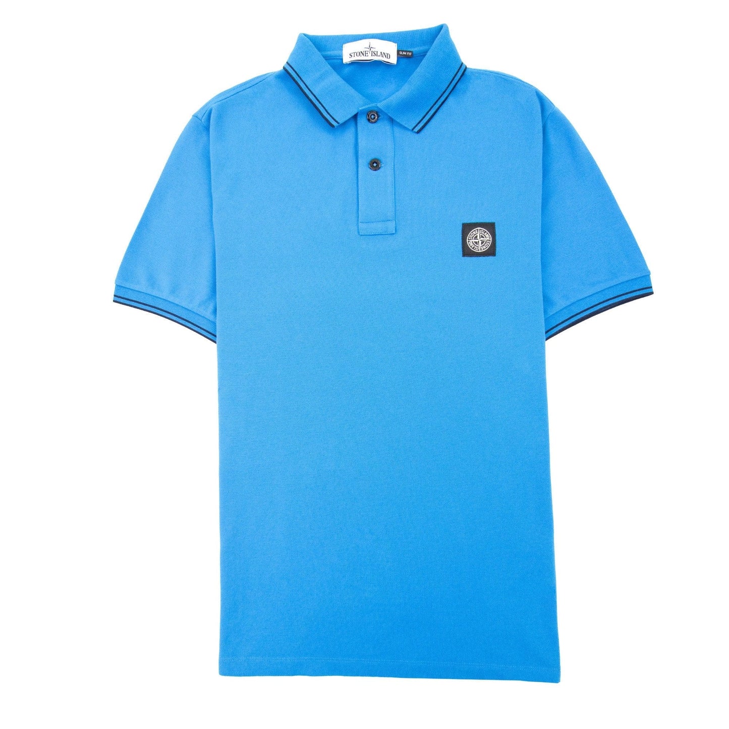 Stone Island Tip Polo Ss Baby Blue