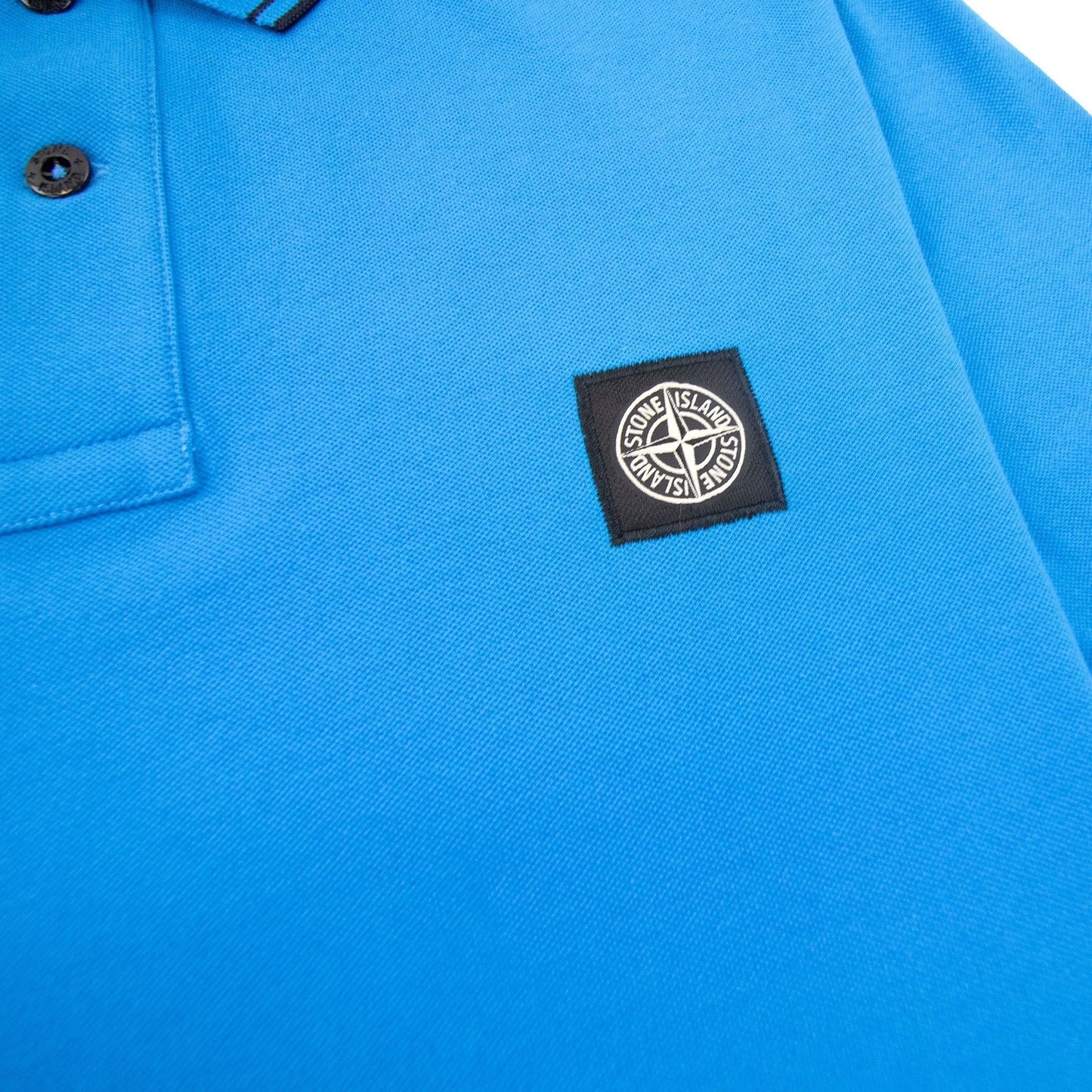 Stone Island Tip Polo Ss Baby Blue