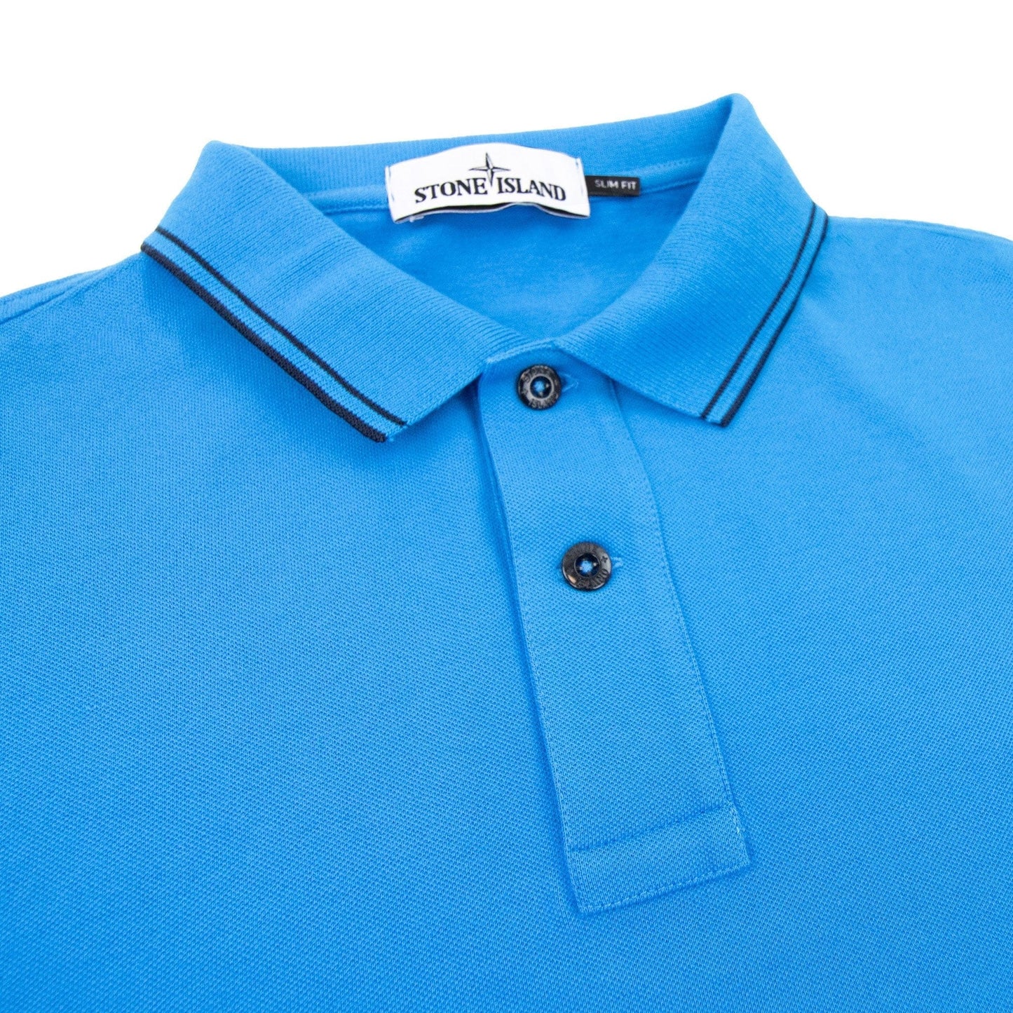 Stone Island Tip Polo Ss Baby Blue