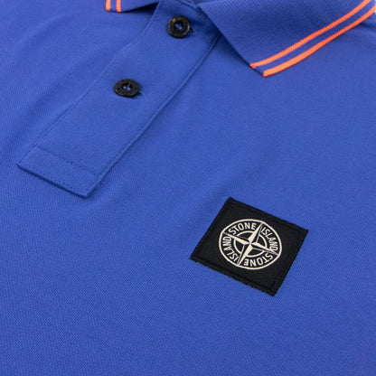 Stone Island Tip Polo Ss Purple