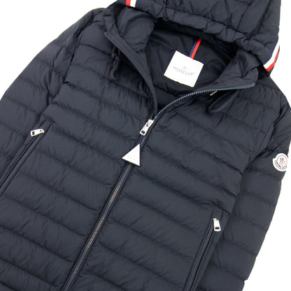 Moncler Eus Short Down Jacket Navy