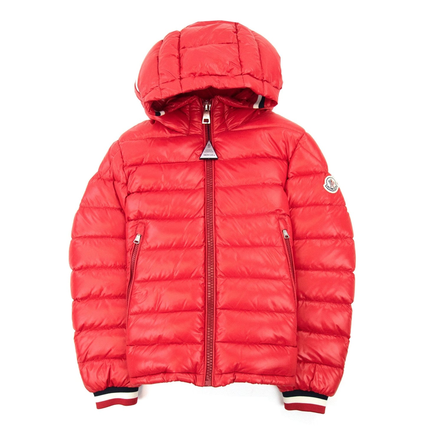 Moncler Junior Alberic Puffa Down Jacket Red 455