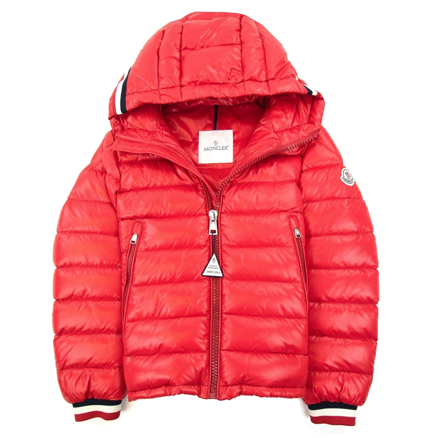 Moncler Junior Alberic Puffa Down Jacket Red 455