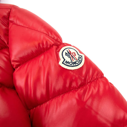 Moncler Junior Alberic Puffa Down Jacket Red 455