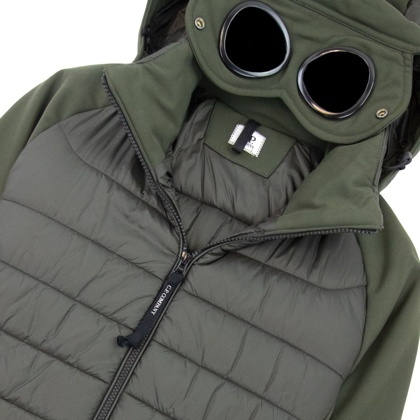 Cp Company Half Soft Shell Jacket Khaki