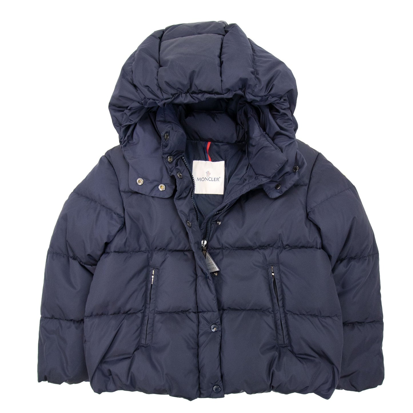 Moncler Junior Caille Down Jacket Navy 778