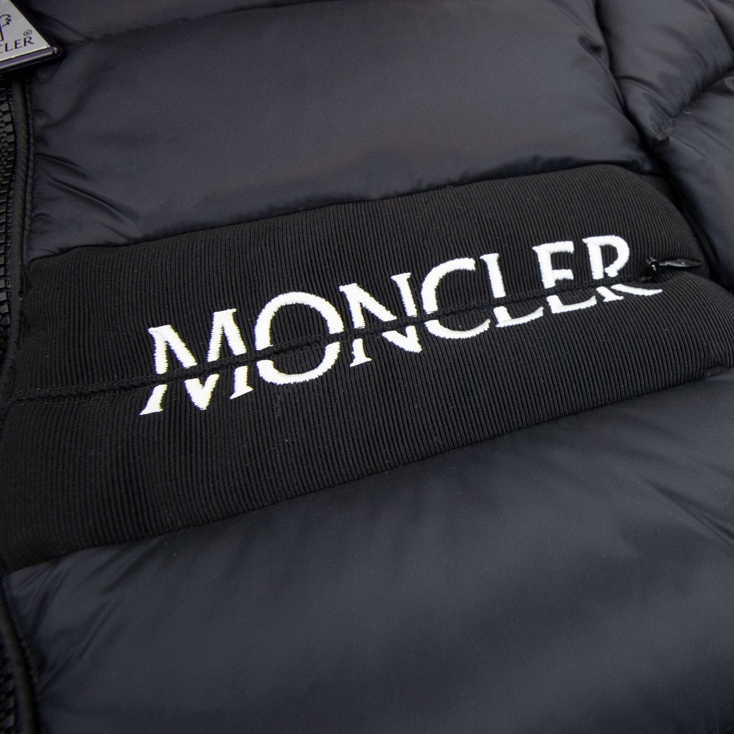 Moncler Junior Aiton Puffa Jacket Black