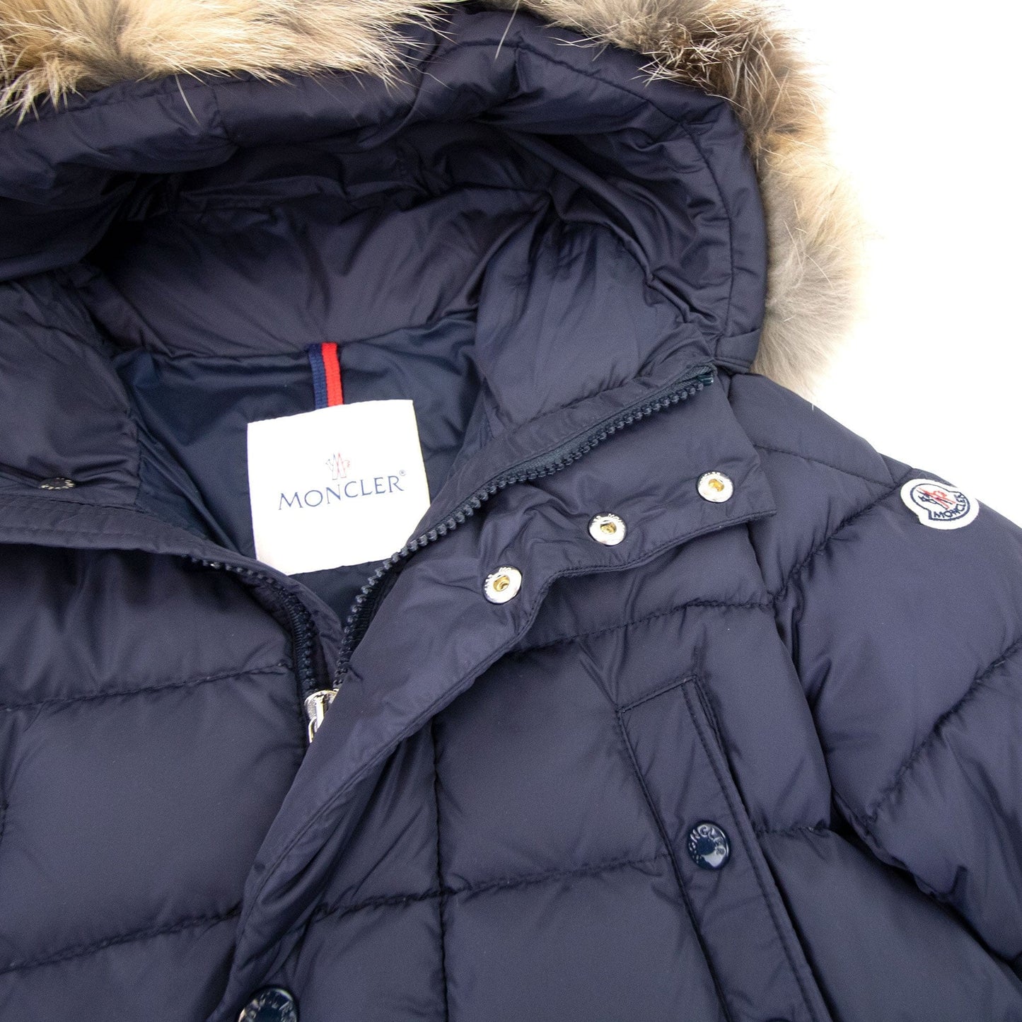 Moncler Junior Montliard Jacket Navy 742