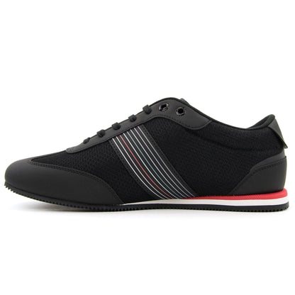 Hugo Boss Rusham Seasonal Logo Stripe Trainer Charcoal 016