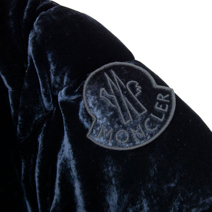 Moncler Junior Caille Velvet Jacket Navy 776