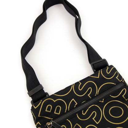 Hugo Boss Catch Ln Outline Logo Envelope Bag Black 001