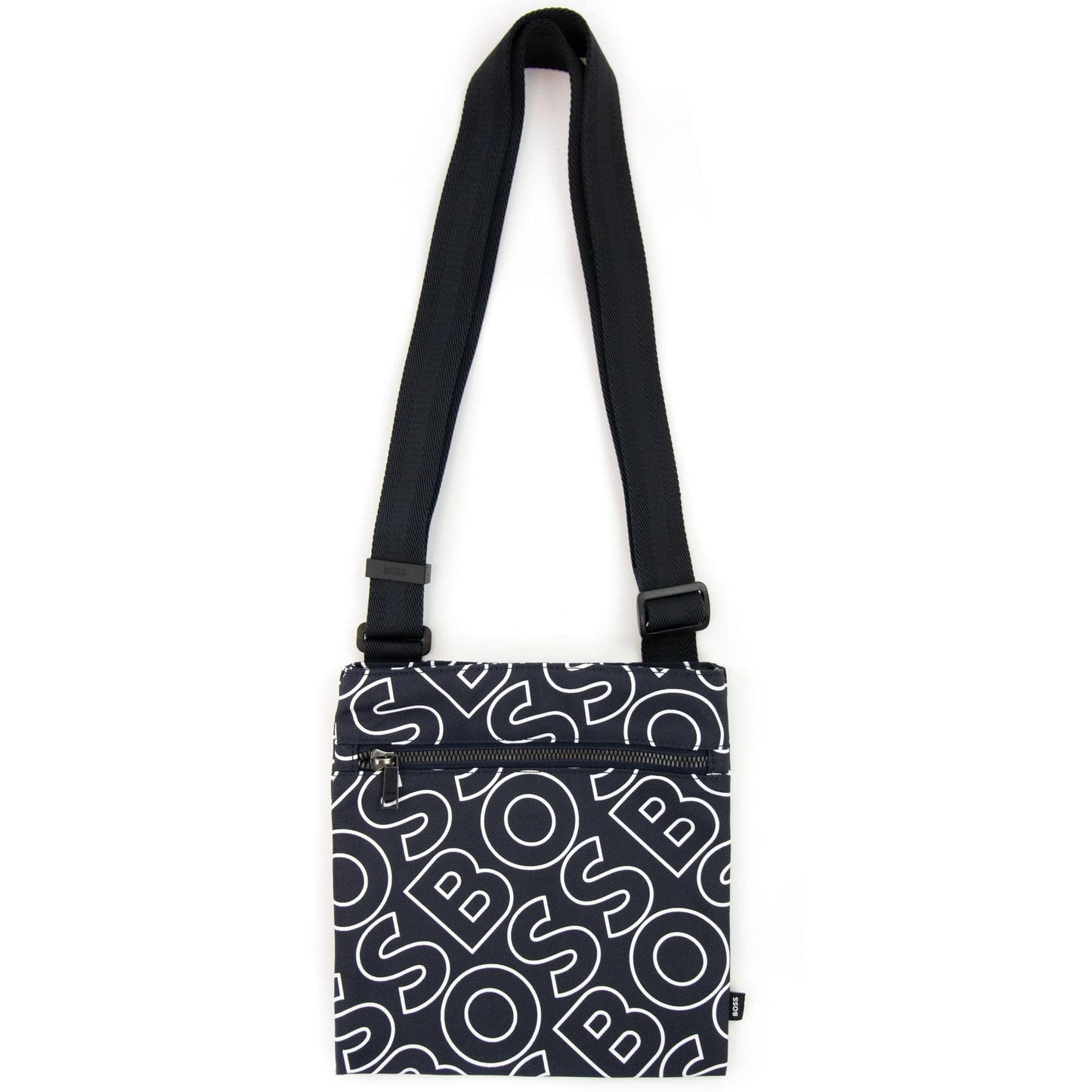 Hugo Boss Catch Ln Outline Logo Envelope Bag Navy 409
