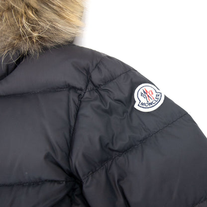 Moncler Junior Dorist Girls Parka Jacket Black 999