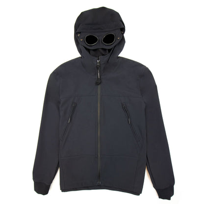 Cp Company Undersixteen Soft Shell Google Jacket Navy 888