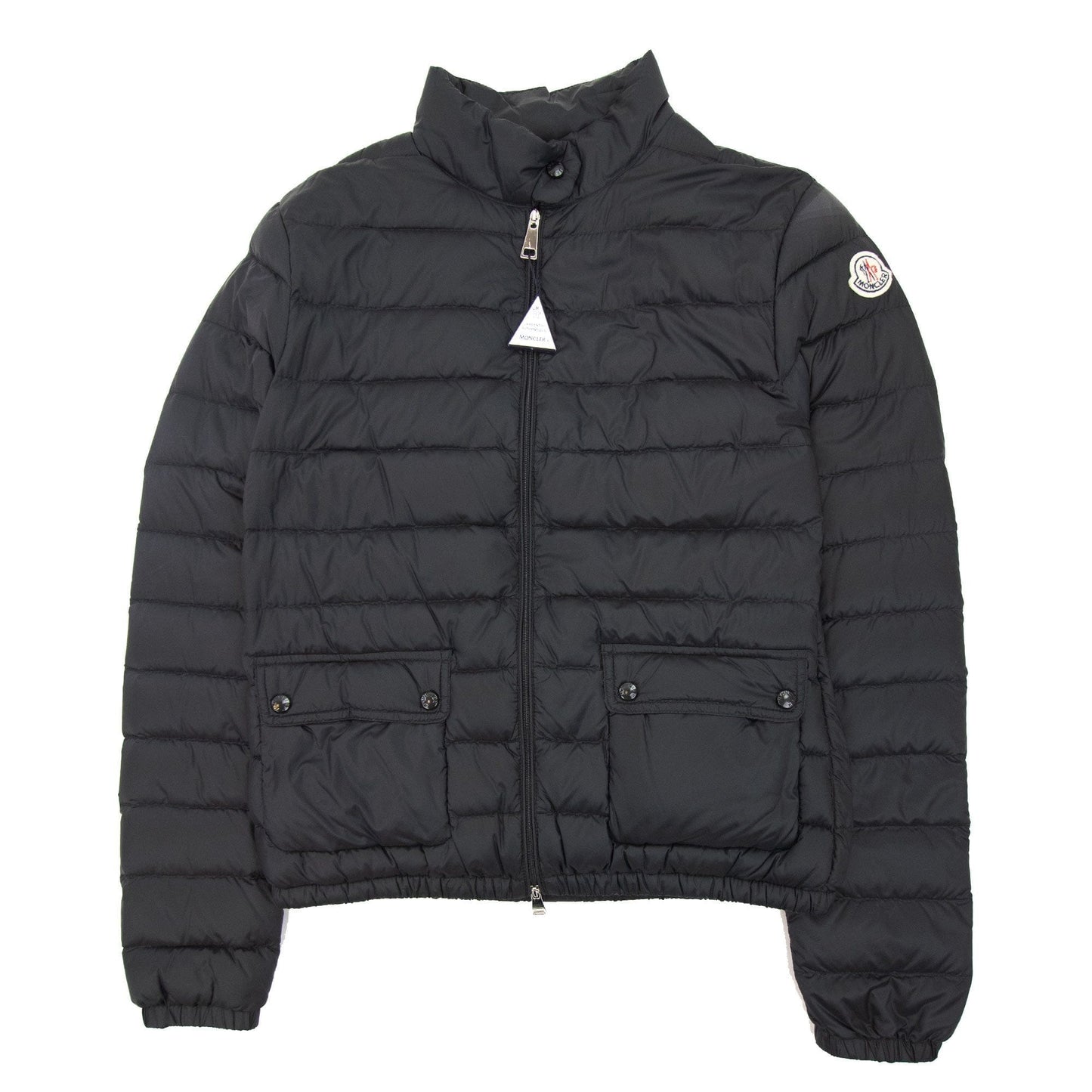 Moncler Lans Short Down Jacket Black