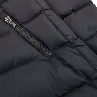 Moncler Abelle Long Parka Coat in Black
