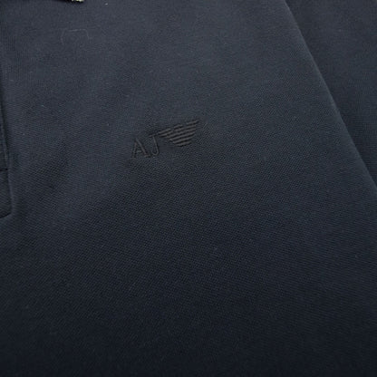 Armani Jeans Twin Tipped Slim S/s Polo Black