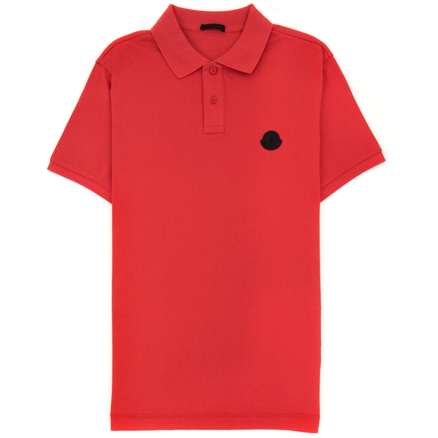 Moncler Logo Polo Shirt True Red 463
