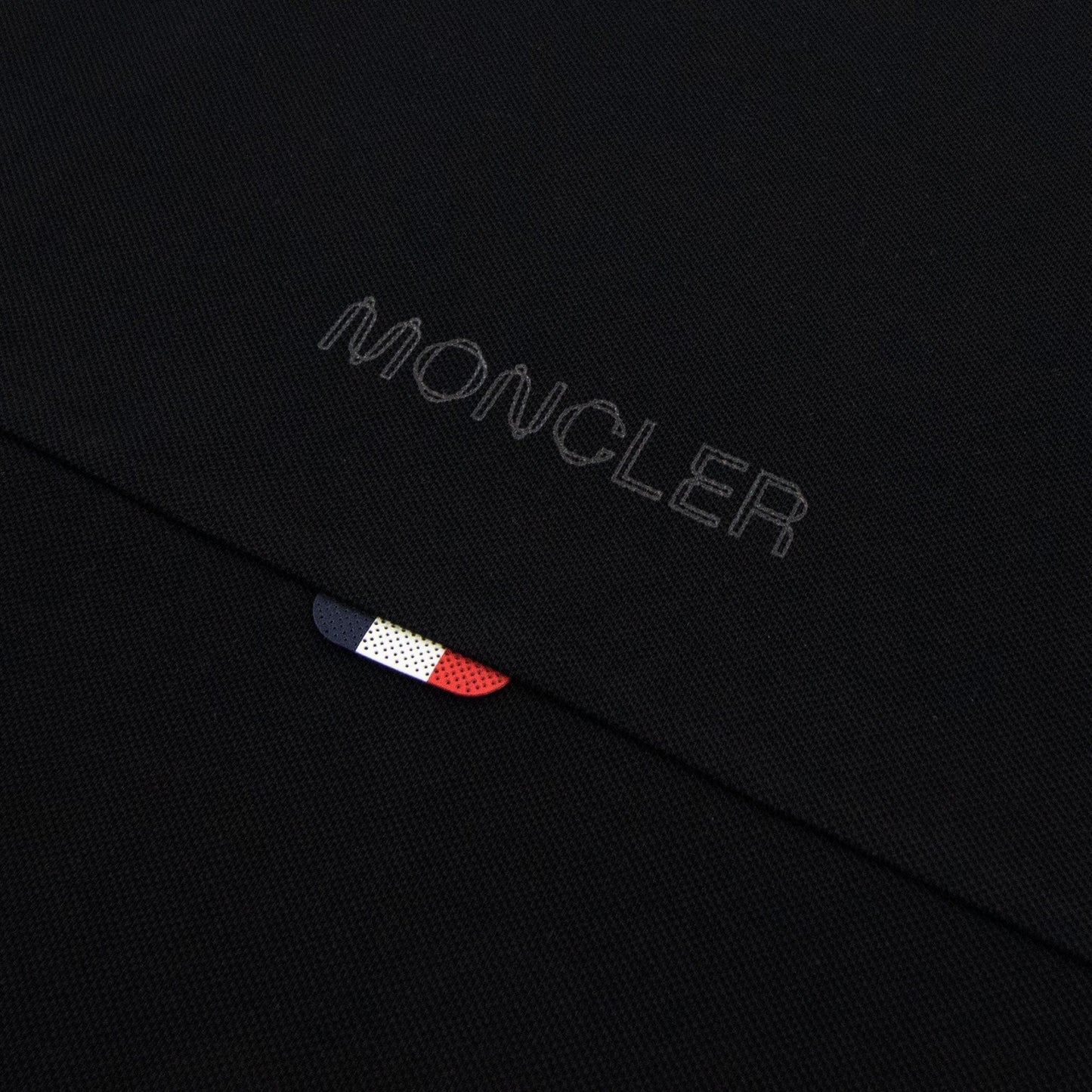 Moncler Logo Polo Shirt Black 999