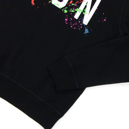 Dsquared2 Icon Splatter Hoodie Black