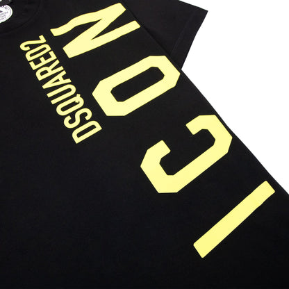 Dsquared2 Icon Cool Tee Black/yellow