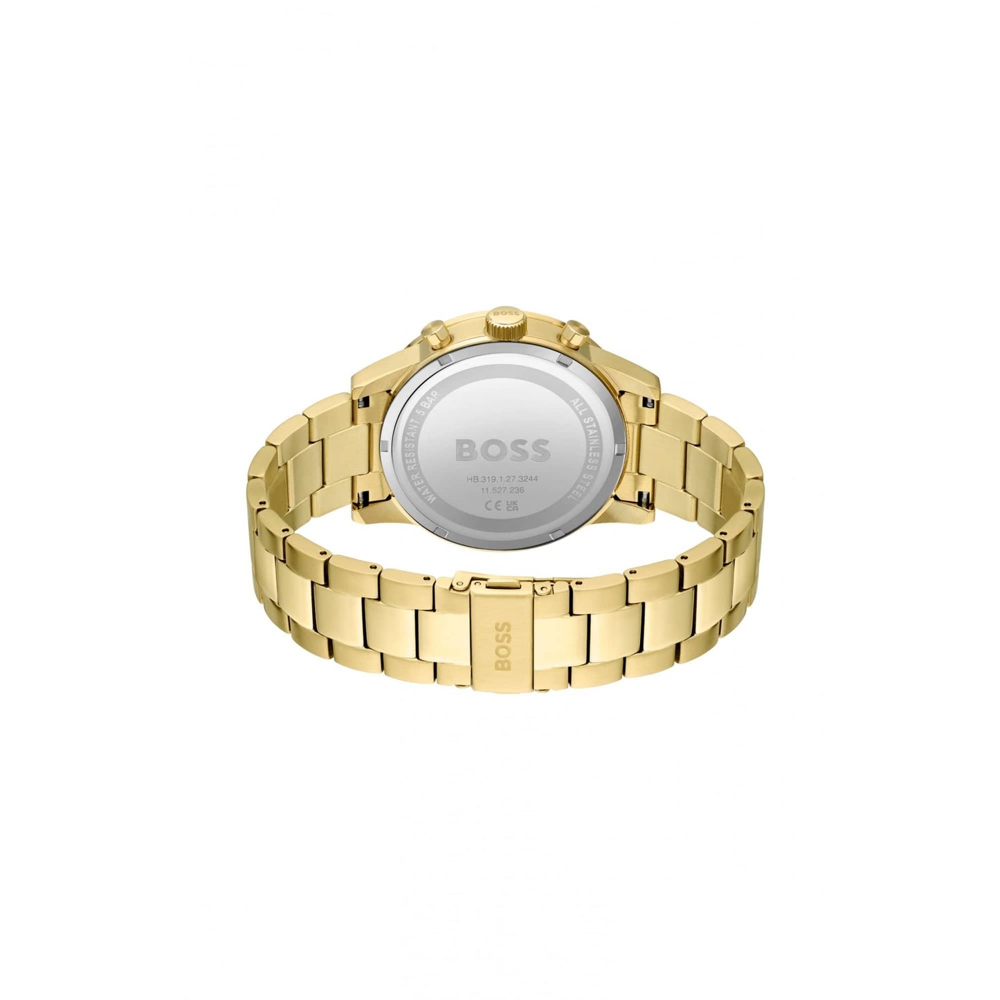 Hugo Boss Allure Gold Plated Watch Green