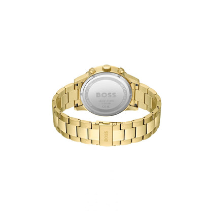 Hugo Boss Allure Gold Plated Watch Green